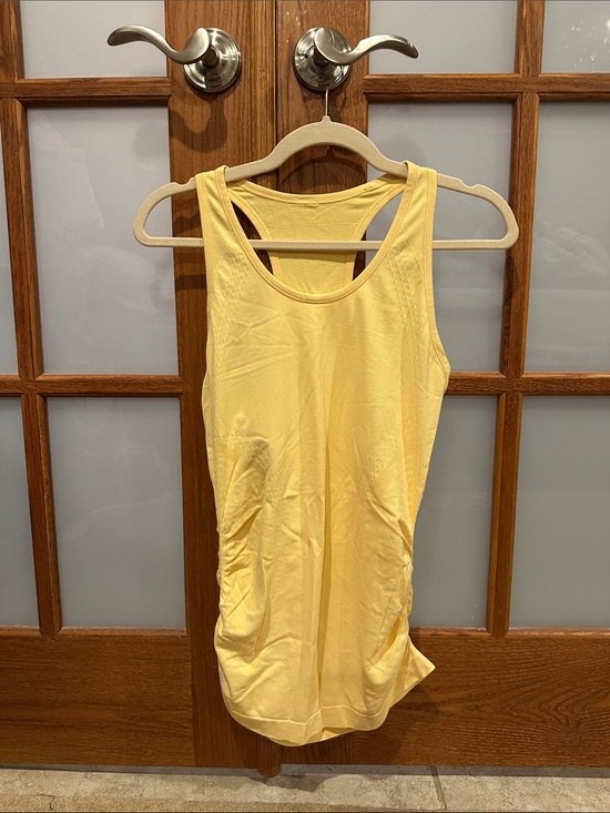 Athleta Tops - Athleta Lemon Yellow Racerback Tank Top